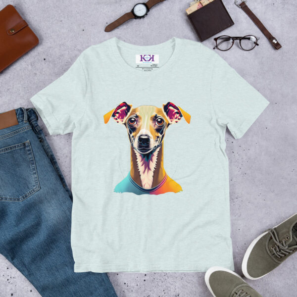 Italian Greyhounds dog Unisex t-shirt - Image 4