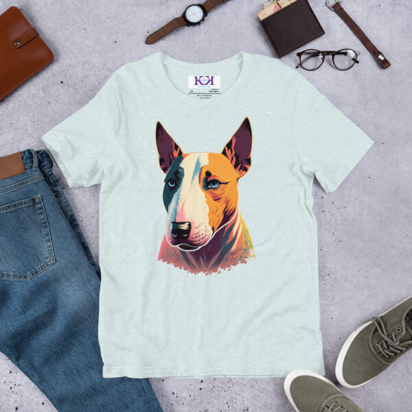 Bull Terriers dog Unisex t-shirt - Image 8