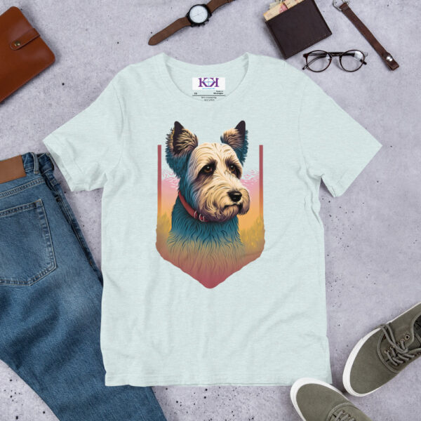 Soft Coated Wheaten Terriers dog Unisex t-shirt - Image 9