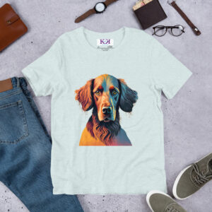 Irish Setters dog Unisex t-shirt