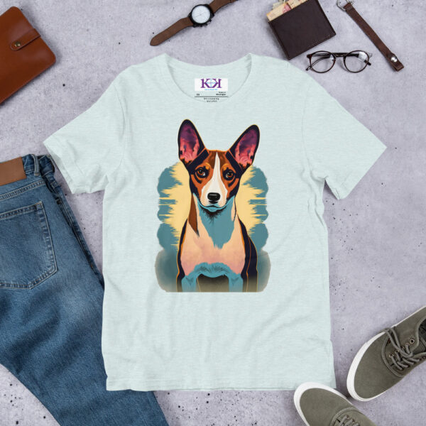 Basenjis dog Unisex t-shirt - Image 9