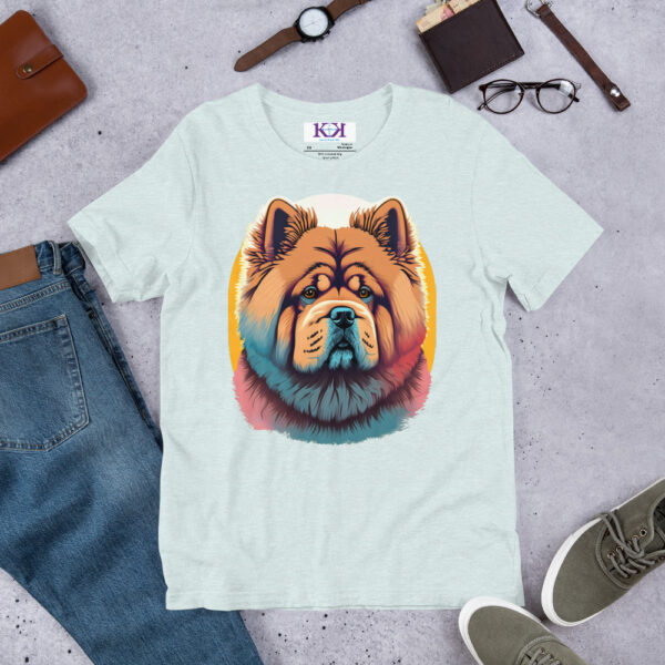 Chow Chows dog Unisex t-shirt - Image 9
