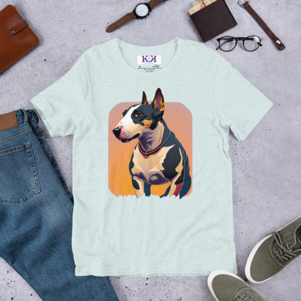 Miniature Bull Terriers dog Unisex t-shirt