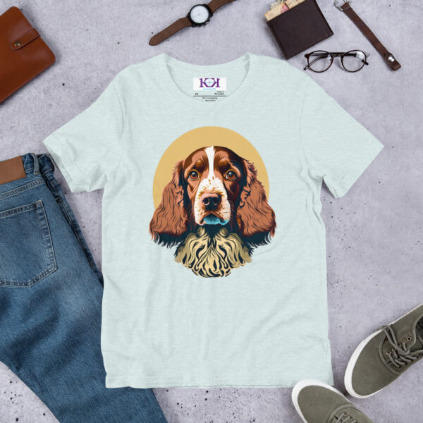 Welsh Springer Spaniels dog Unisex t-shirt - Image 9