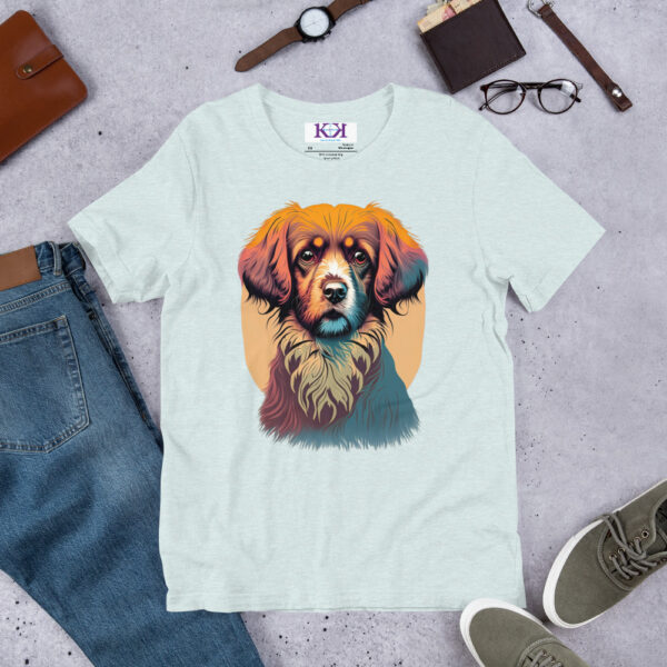 Tibetan Spaniels dog Unisex t-shirt - Image 9