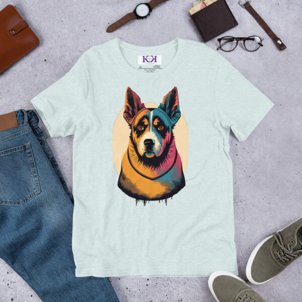 Berger Picards dog Unisex t-shirt - Image 9