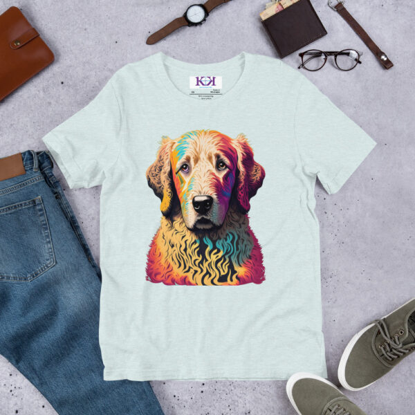 Curly-Coated Retrievers dog Unisex t-shirt - Image 9