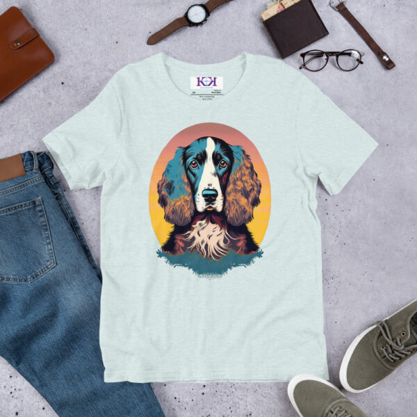 Field Spaniels dog Unisex t-shirt - Image 8
