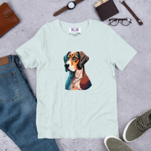 Redbone Coonhounds dog Unisex t-shirt