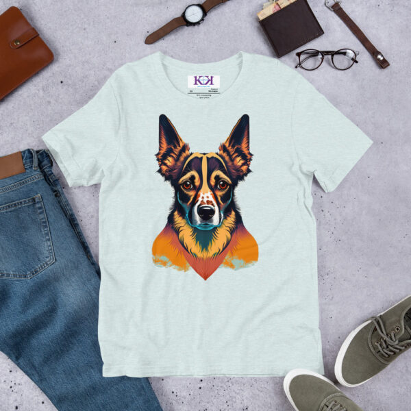 Nederlandse Kooikerhondjes dog Unisex t-shirt - Image 9