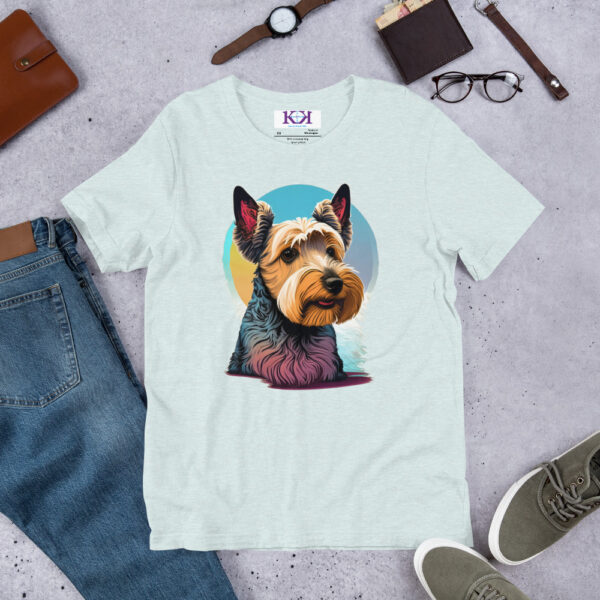 Dandie Dinmont Terriers dog Unisex t-shirt - Image 9