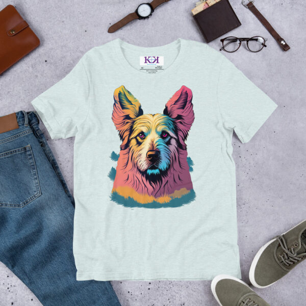 Pyrenean Shepherds dog Unisex t-shirt - Image 9