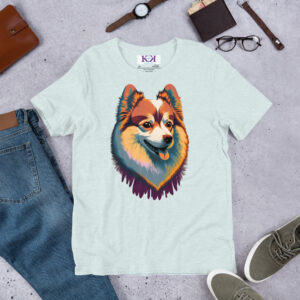 Finnish Spitz dog Unisex t-shirt