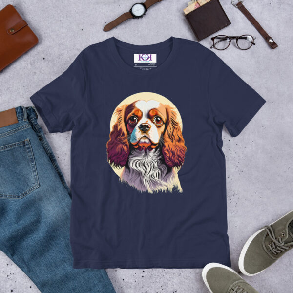 Cavalier King Charles Spaniels dog Unisex t-shirt - Image 4