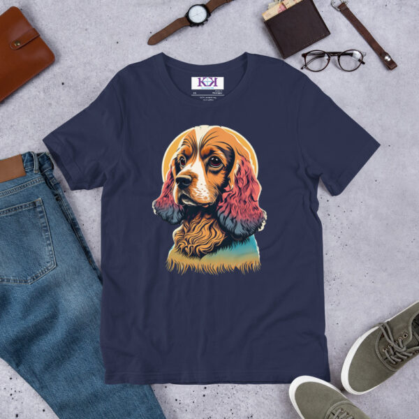 Cocker Spaniels dog Unisex t-shirt - Image 5
