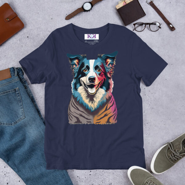 Border Collies dog Unisex t-shirt - Image 5