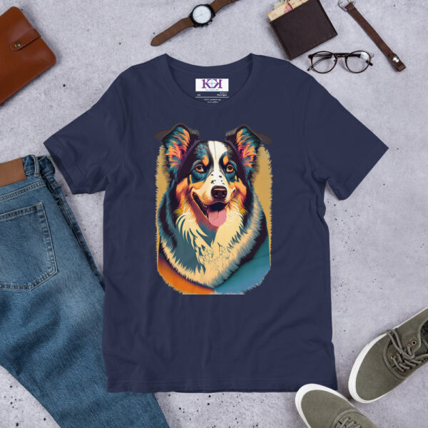Miniature American Shepherds dog Unisex t-shirt - Image 5