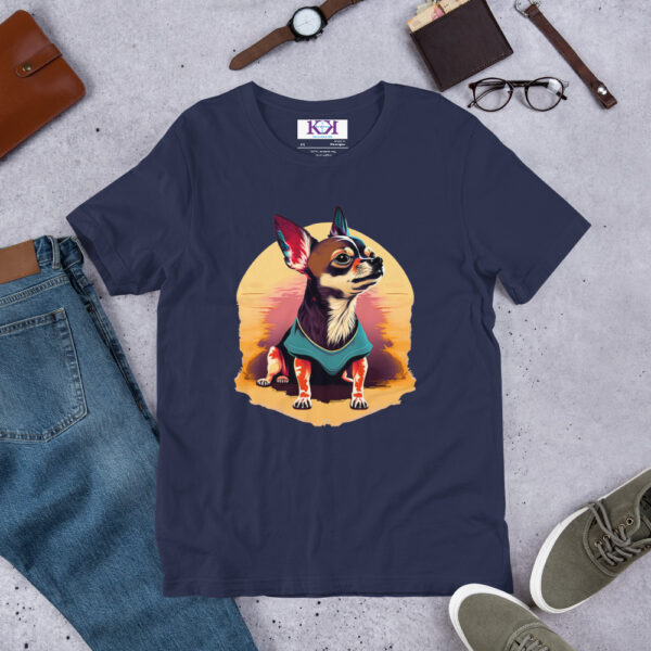 Chihuahuas dog Unisex t-shirt - Image 4