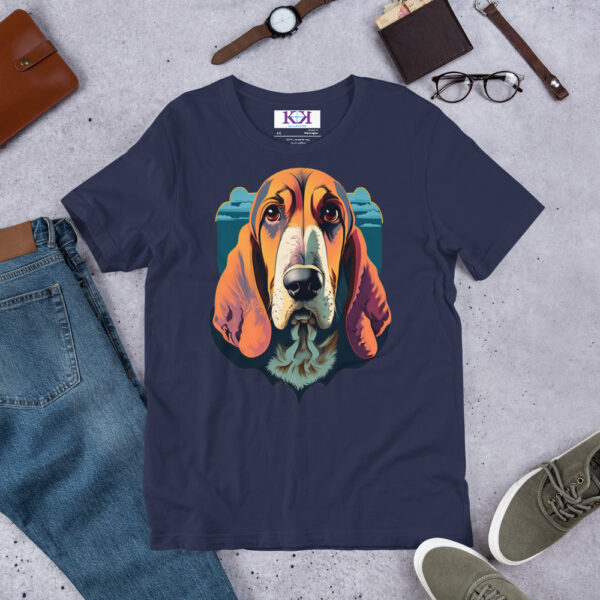 Basset Hounds dog Unisex t-shirt - Image 5