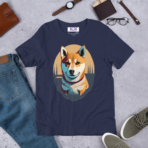 Shiba Inu dog Unisex t-shirt - Image 5