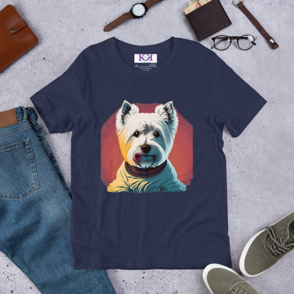 West Highland White Terriers dog Unisex t-shirt - Image 5