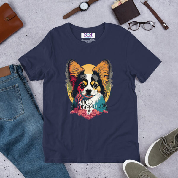 Papillons dog Unisex t-shirt - Image 5