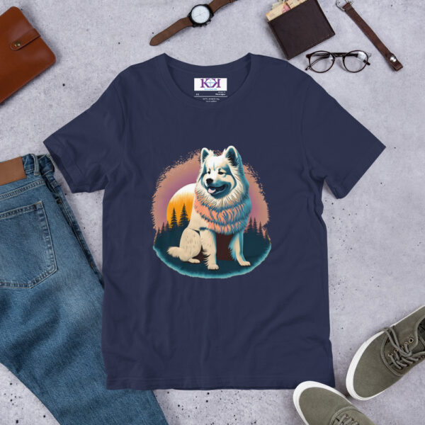 Samoyeds dog Unisex t-shirt - Image 5