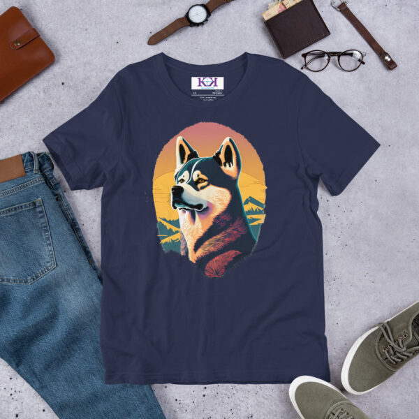 Akitas dog Unisex t-shirt - Image 5