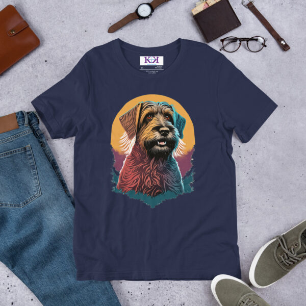 Wirehaired Pointing Griffons dog Unisex t-shirt - Image 5