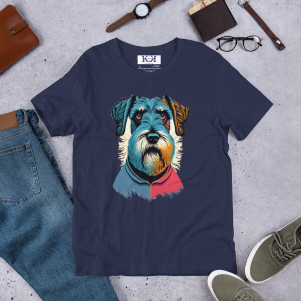 Giant Schnauzers dog Unisex t-shirt - Image 5