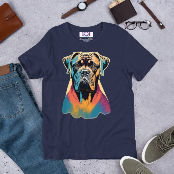 Bullmastiffs dog Unisex t-shirt - Image 5