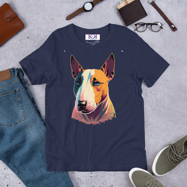 Bull Terriers dog Unisex t-shirt - Image 5