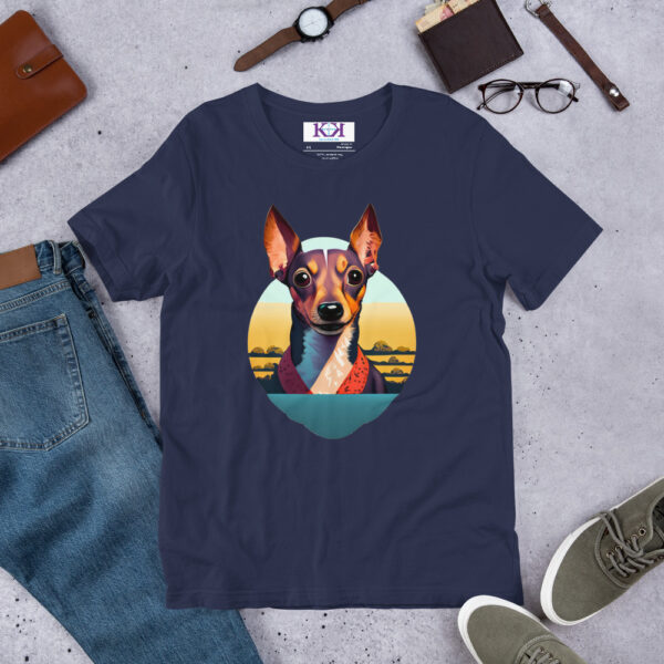 Miniature Pinschers dog Unisex t-shirt - Image 5