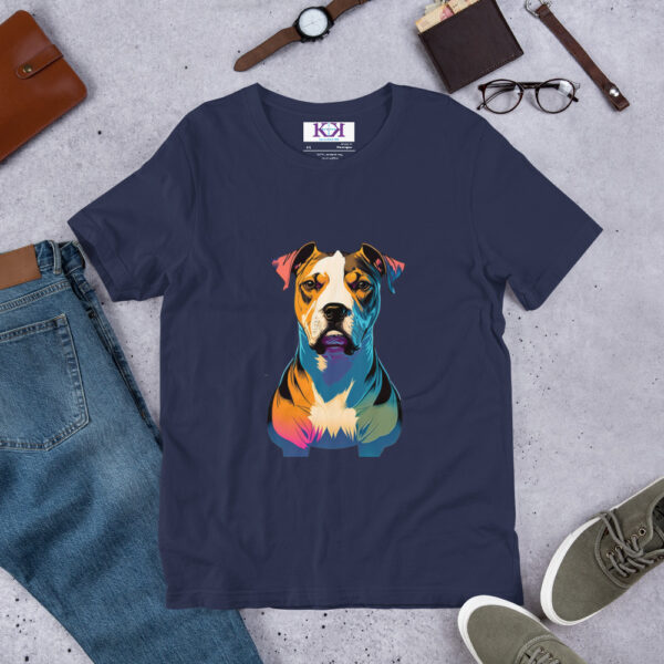 Staffordshire Bull Terriers dog Unisex t-shirt - Image 5