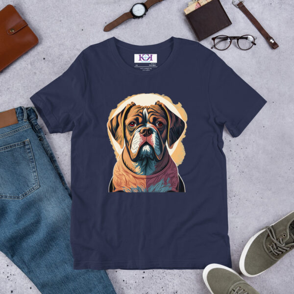 Dogues de Bordeaux dog Unisex t-shirt - Image 5