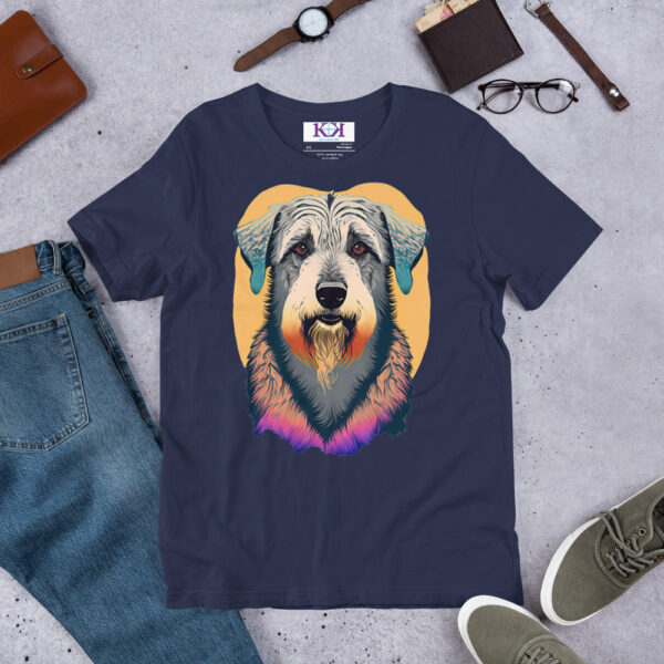 Irish Wolfhounds dog Unisex t-shirt - Image 5