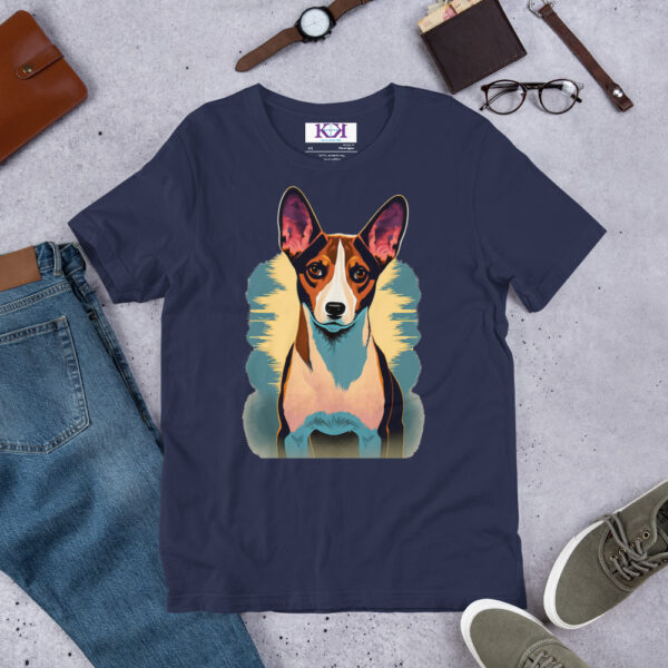 Basenjis dog Unisex t-shirt - Image 5