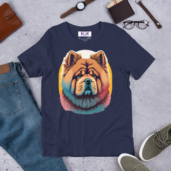 Chow Chows dog Unisex t-shirt - Image 5