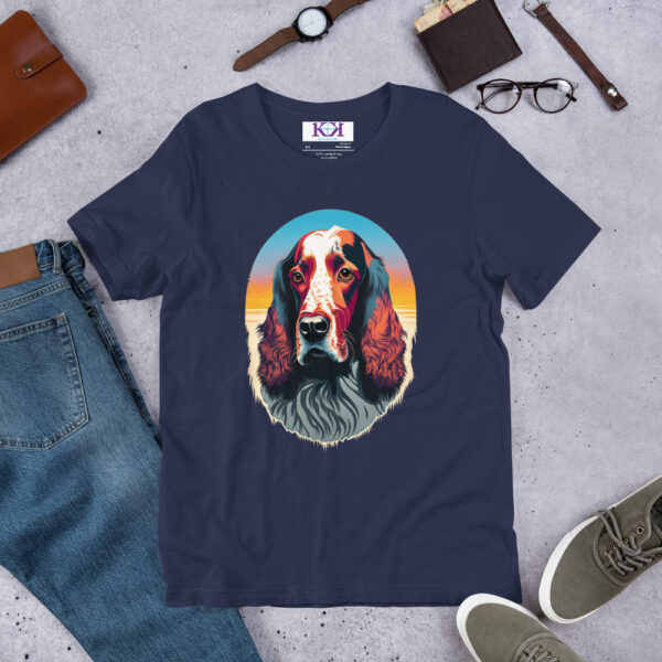 English Setters dog Unisex t-shirt - Image 5