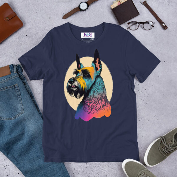 Standard Schnauzers dog Unisex t-shirt - Image 5