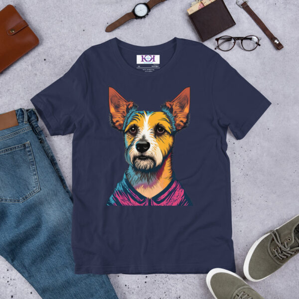 Border Terriers dog Unisex t-shirt - Image 5