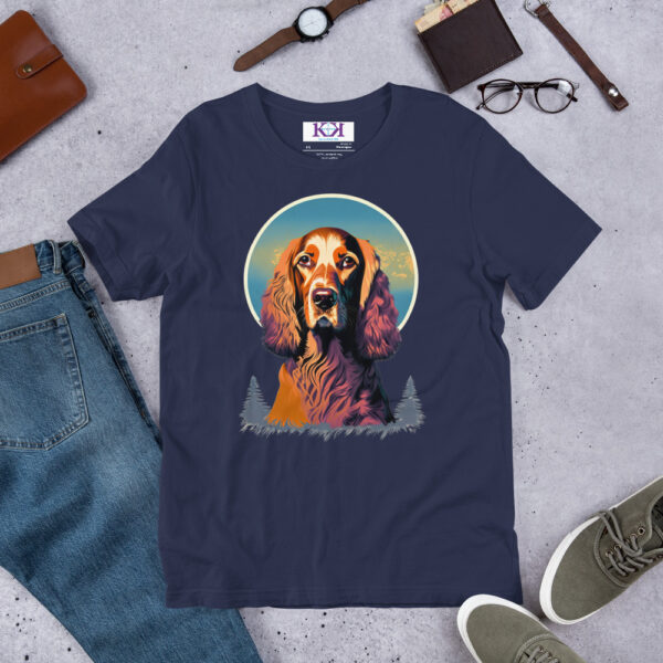 Gordon Setters dog Unisex t-shirt - Image 5