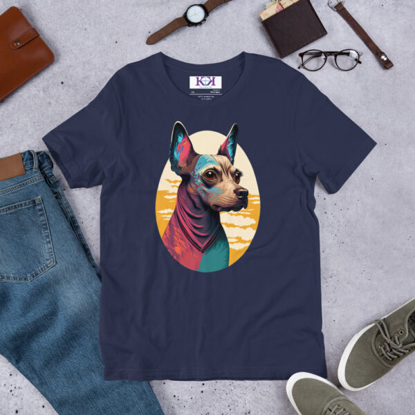 Xoloitzcuintlis dog Unisex t-shirt - Image 5