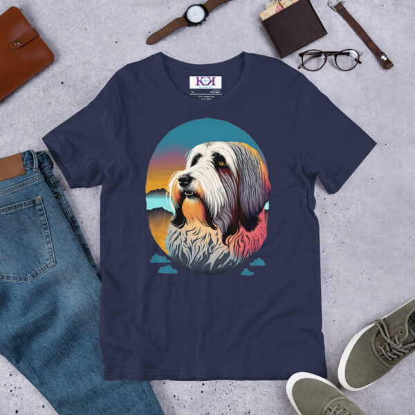 Bearded Collies dog Unisex t-shirt - Image 5