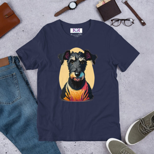 Black Russian Terriers dog Unisex t-shirt - Image 5