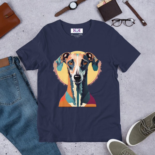 Greyhounds dog Unisex t-shirt - Image 5
