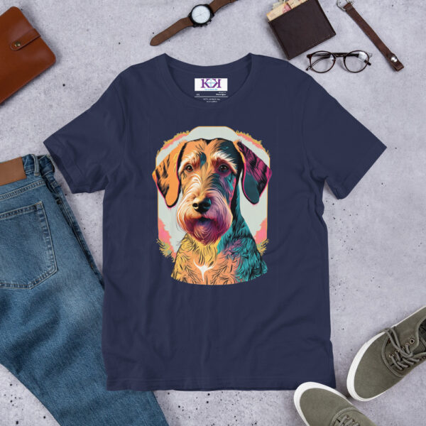 Wirehaired Vizslas dog Unisex t-shirt - Image 5