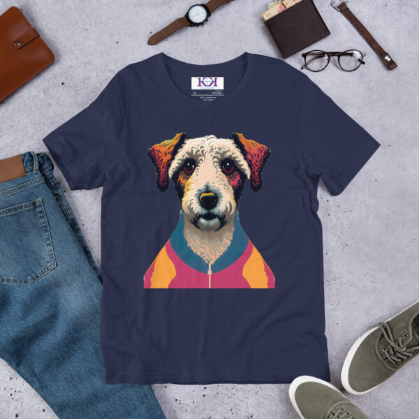 Bedlington Terriers dog Unisex t-shirt - Image 5