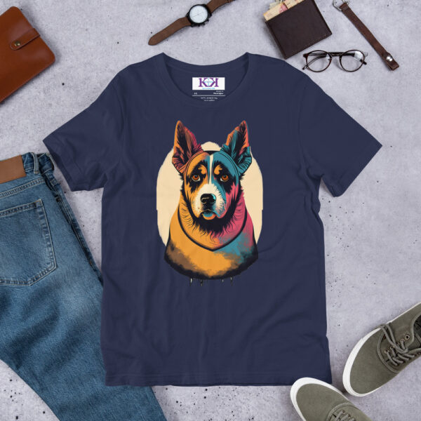 Berger Picards dog Unisex t-shirt - Image 5