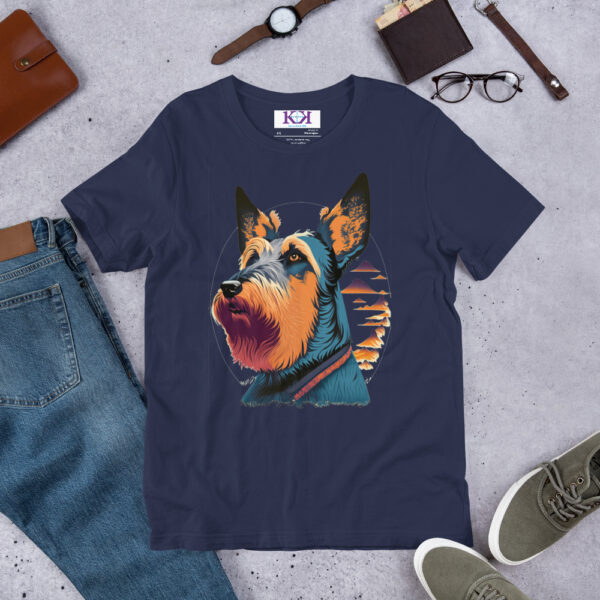 Scottish Deerhounds dog Unisex t-shirt - Image 5